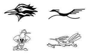 Old versions of Roadrunner logos